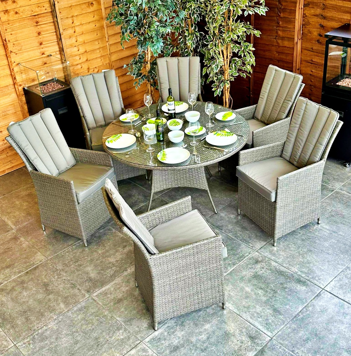 Ocean 6 Seat Dining Set